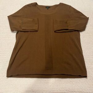 Talbots Brown Crew Neck Sweater